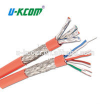 Cable del cable del ftp del cat6a cat7 del bajo costo, cable del lan del sstp del cat6a,